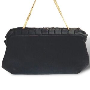 Harry Levine black evening bag